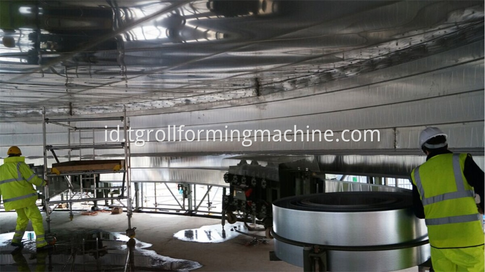 Spiral Grain Bin Silo Forming Machine